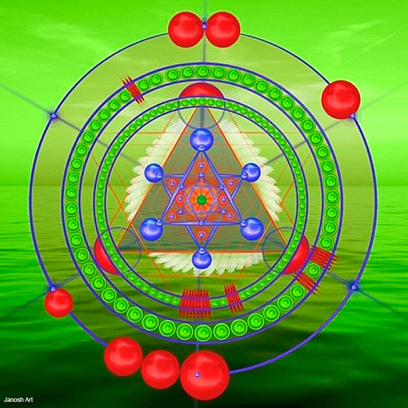 Geometria Sagrada Arcturiana Infinito, Janosh Art