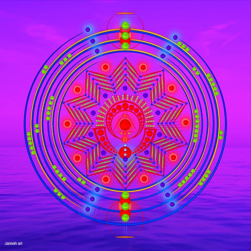 Geometria Sagrada Arcturiana Infinito, Janosh Art