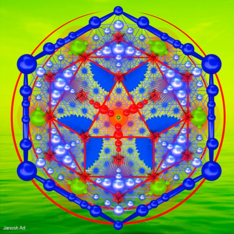 Geometria Sagrada Arcturiana Voz Interior | Janosh Art